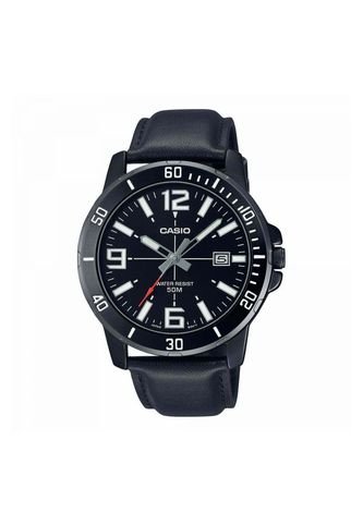 Reloj Para Hombre Casio Mtpvd01Bl-1Bvudf Negro Casio