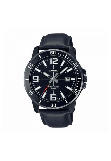 Reloj Para Hombre Casio Mtpvd01Bl-1Bvudf Negro