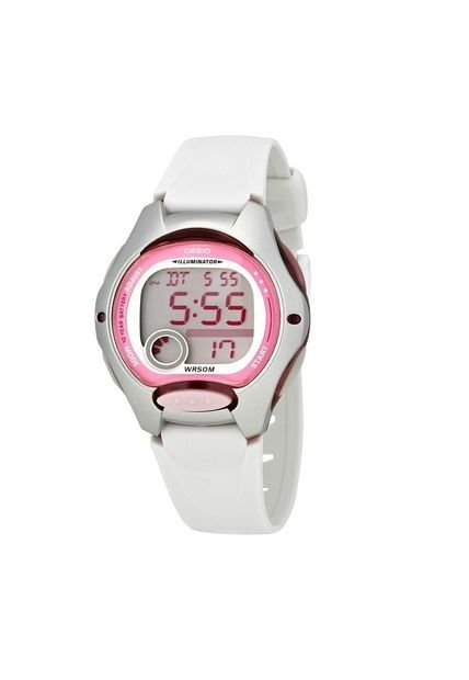 Reloj Casio Juvenil Blanco/Gris Ref, LW-200-7A