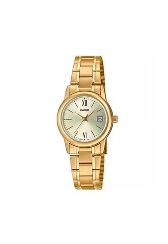 Reloj Para Mujer Casio Ltpv002G-9B3Udf Dorado Casio