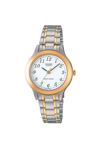 Reloj Casio LTP-1128G-7B Analogo 100% Original-blanco Casio