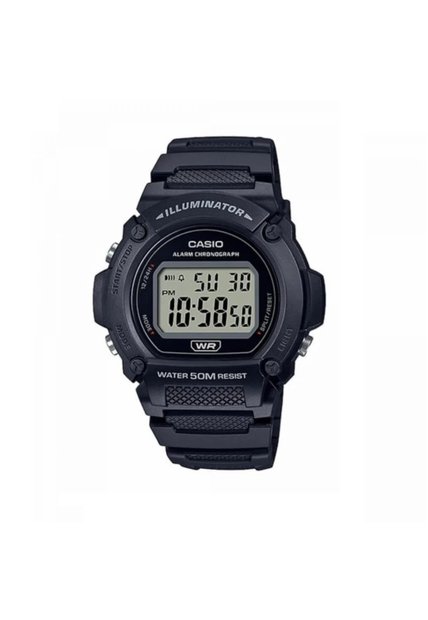 Reloj Casio Referencia W-219H-1A Diseño Deportivo
