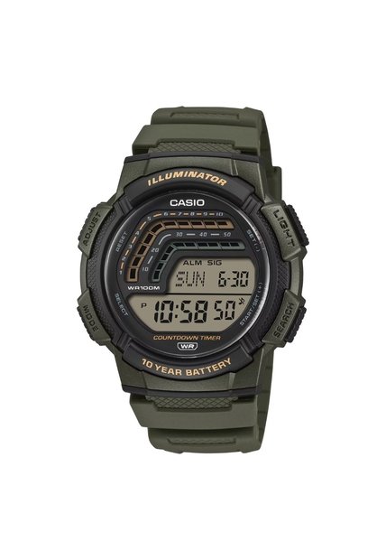 Reloj Casio Referencia WS-1800-3A Diseño Deportivo