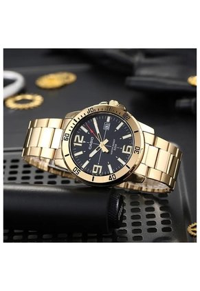 Reloj Casio Referencia MTP-VD01G-1B Diseño Elegante