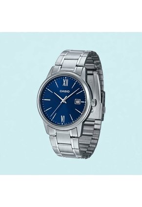 Reloj Casio Referencia MTP-V002D-2B3 Para Caballero Elegante