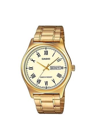 Reloj Casio MTP-V006G-9B Analogo 100% Original-champana Casio