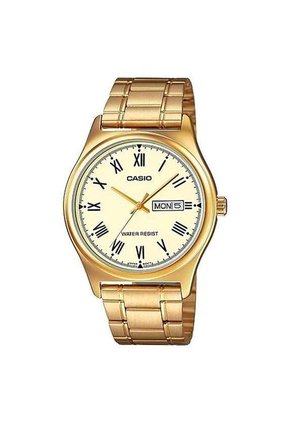 Reloj Casio MTP-V006G-9B Analogo 100% Original-champana