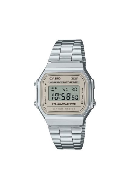 Reloj Casio Modelo A168WA-8AYDF Plateado Unisex