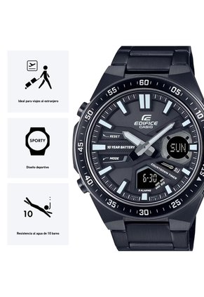 Reloj Casio Edifice EFV-C110DC-1A Diseño Deportivo