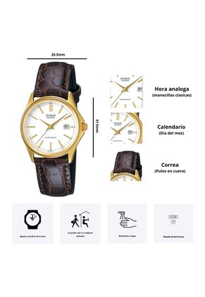Reloj Casio Modelo LTP-1183Q-7A Diseño Elegante