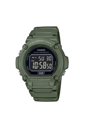 Reloj Casio Negro Unisex W-219HC-3B