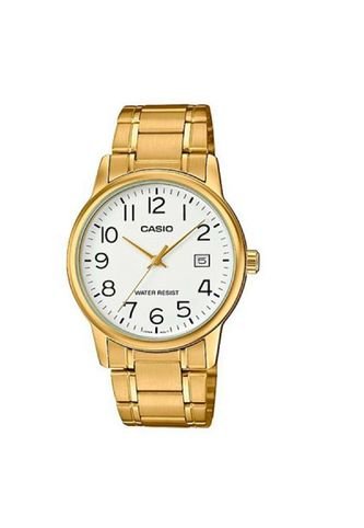 Reloj Casio MTP-V002G-7B2 Analogo 100% Original-blanco Casio