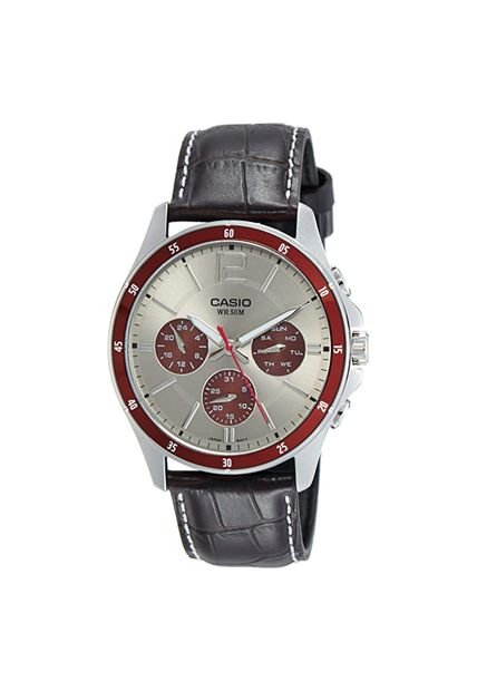 Reloj Casio Modelo MTP-1374L-7A1V Marron Hombre