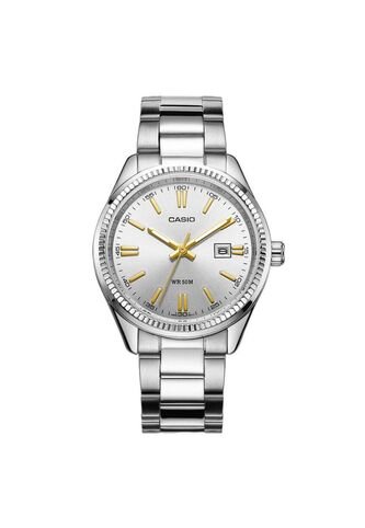 Reloj Para Mujer Casio Ltp1302D7A2V Plateado Casio