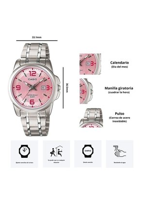 Casio Referencia LTP-1314D-5A Diseño Elegante