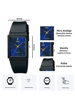 Reloj Casio MQ-38-2A Diseño Vintage