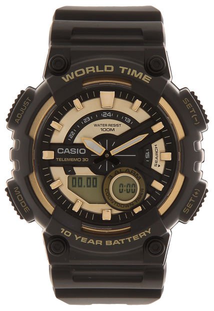 Reloj Negro-Dorado CASIO