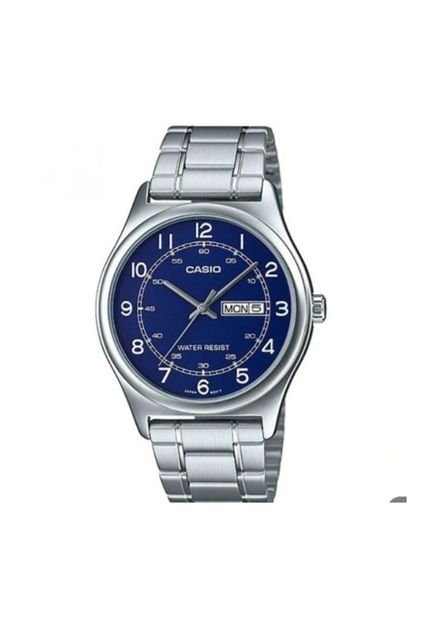Reloj Para Hombre Casio Mtpv006D-2Budf Plateado