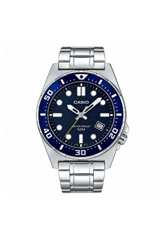 Reloj Casio Modelo MTD-135D-2AVDF Plateado Hombre Casio