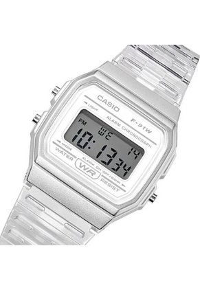 Reloj Casio Modelo F-91WS-7A2DF Blanco Mujer