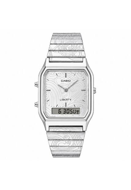 Reloj Casio Modelo AQ-230ELT-7ADR Plateado Unisex