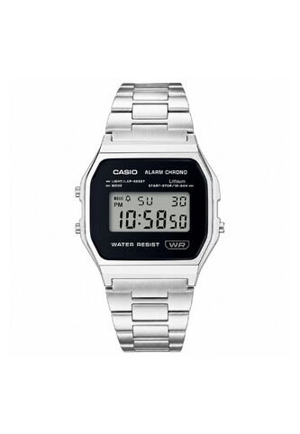 Reloj Casio Modelo A158WEA-1DF Plateado Unisex Casio