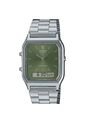 Reloj Casio Modelo AQ-230A-3AMQYDF Plateado Unisex de Casio