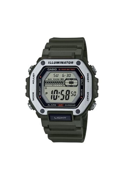 Reloj Casio Modelo MWD-110H-3AVDF Verde Hombre