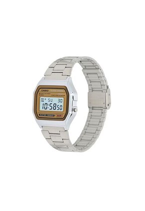 Reloj Casio Modelo A158WEA-9DF Plateado Mujer