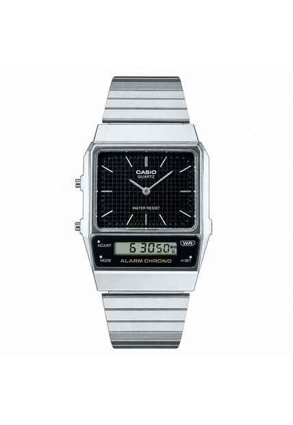 Reloj Casio Modelo AQ-800E-1ADF Plateado Hombre
