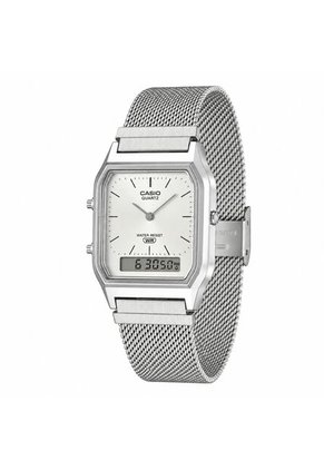 Reloj Casio Modelo AQ-230EM-7ADF Plateado Hombre