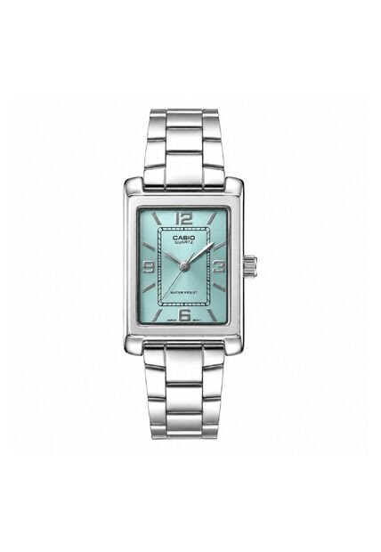 Reloj Casio Modelo LTP-1234DD-2ADF Plateado Mujer