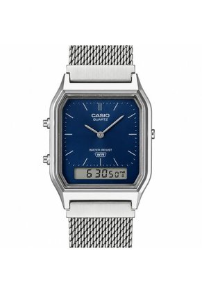 Reloj Casio Modelo AQ-230EM-2ADF Plateado Hombre