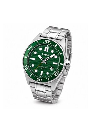 Reloj Casio Modelo MTD-135D-3AVDF Plateado Hombre