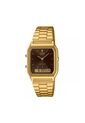 Reloj Casio Modelo AQ-230GA-5AMQYDF Dorado Unisex de Casio