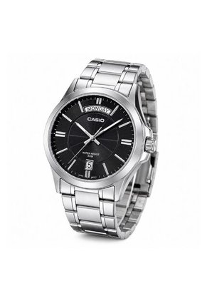 Reloj Casio Modelo Mtp-1381d-8avdf Plateado Hombre