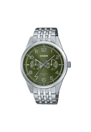 Reloj Casio Modelo MTP-E340D-3AV Plateado Hombre