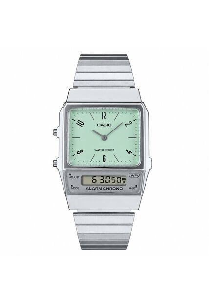 Reloj Casio Modelo AQ-800E-3ADF Plateado Hombre