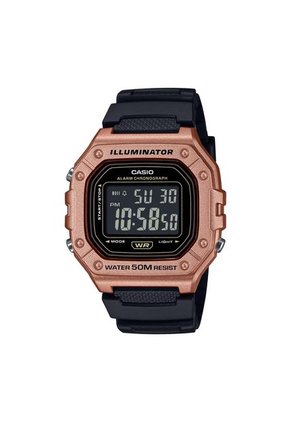 Reloj Casio Modelo W-218HM-5BV Negro Hombre