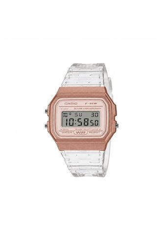 Reloj Casio Modelo F-91WS-7A3DF Blanco Mujer Casio
