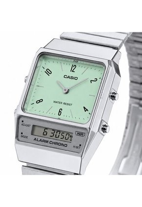 Reloj Casio Modelo AQ-800E-3ADF Plateado Hombre