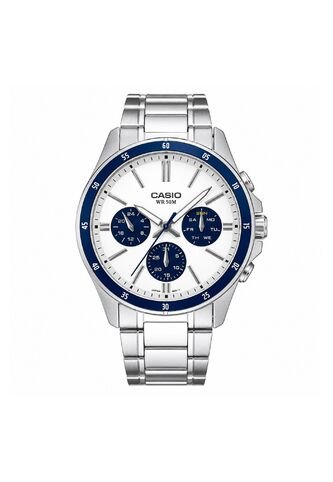 Reloj Casio Modelo MTP-1374D-7A2VDF Plateado Hombre Casio