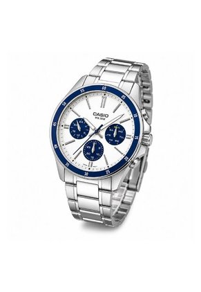 Reloj Casio Modelo MTP-1374D-7A2VDF Plateado Hombre