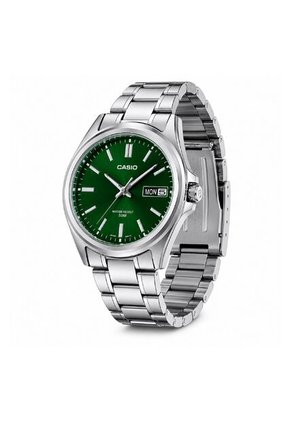Reloj Casio Modelo MTP-B180D-3AVDF Plateado Hombre