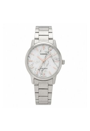 Reloj Casio Modelo MTP-VT01DM-7AUDF Plateado Hombre