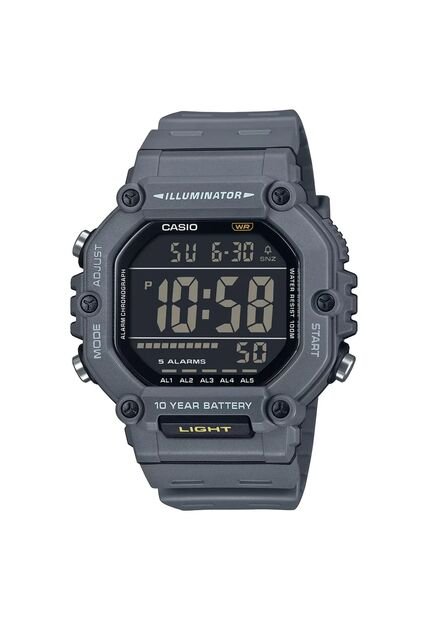 Reloj Casio Modelo Ae-1600h-8bvdf Gris Hombre