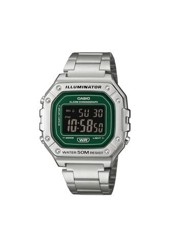 Reloj Casio Modelo W-218HD-3AVDF Plateado Unisex Casio