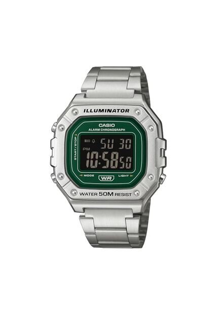 Reloj Casio Modelo W-218HD-3AVDF Plateado Unisex