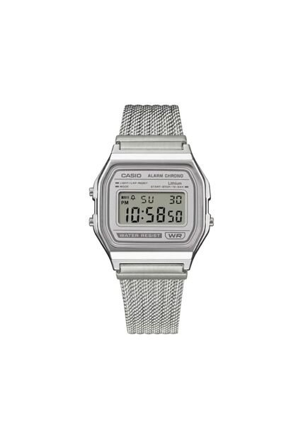 Reloj Casio Modelo A158WEA-7DF Plateado Mujer
