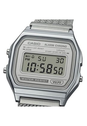 Reloj Casio Modelo A158WEA-7DF Plateado Mujer